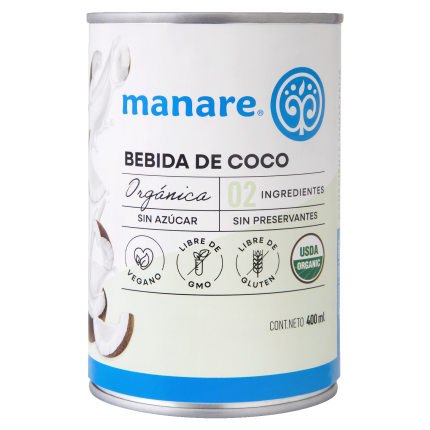 Bebida de Coco Orgánica 400ml