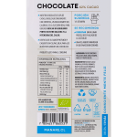 Chocolate sin azúcar 62% Cacao Orgánico 100g - Imagen 3