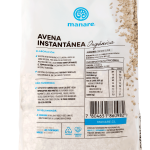 Avena Integral Instantánea orgánica 750 gr Manare - Imagen 2