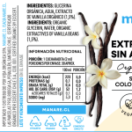 Extracto de Vainilla sin Alcohol 59ml Manare - Imagen 2
