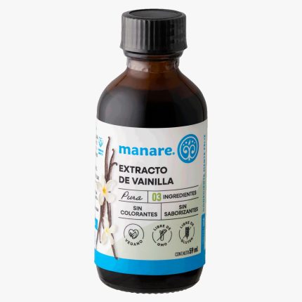 Extracto de vainilla puro 59ml Manare