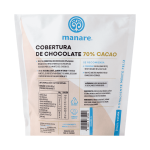 Cobertura De Chocolate 70% Cacao Orgánico 200g - Imagen 2