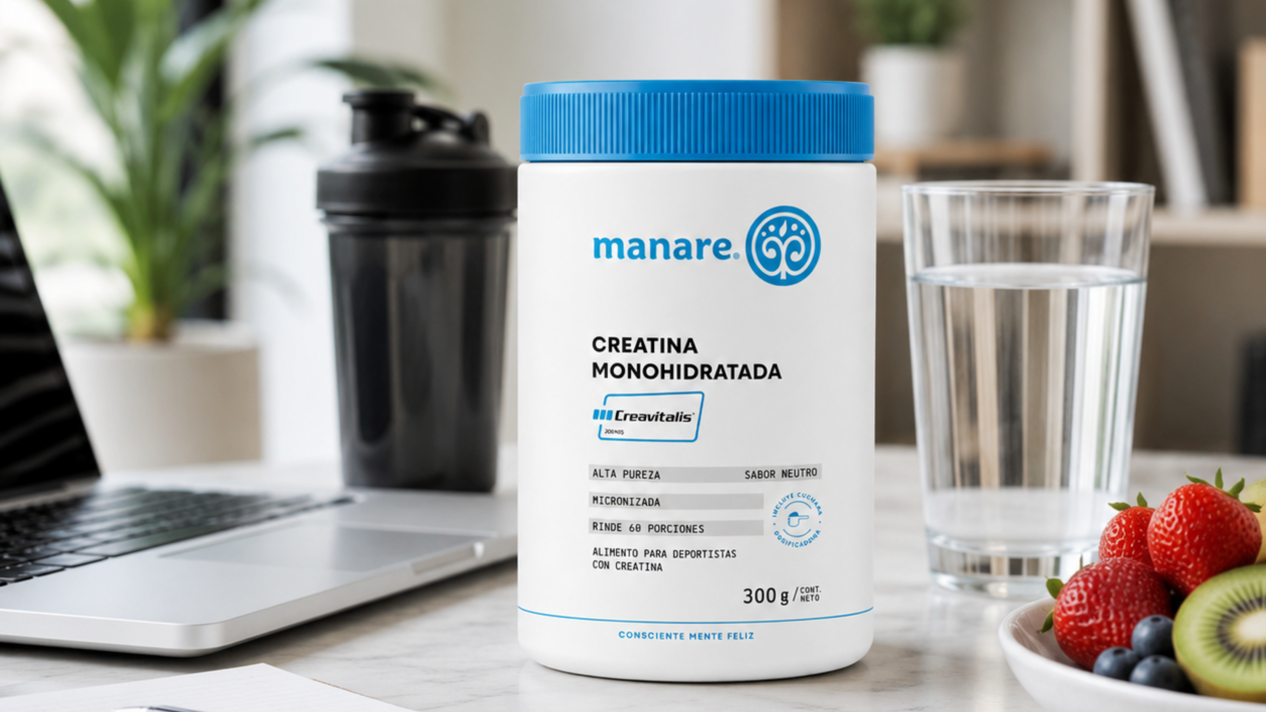 Para qué sirve la creatina monohidratada Creavitalis Manare